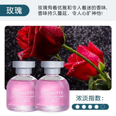Car Perfume Aromatherapy, Aromatherapy Home Wardrobe Toilet - rose-2-bottles