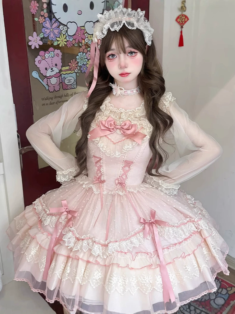 Подлинное платье, Lolita Jsk, стиль Лолита, французский стиль