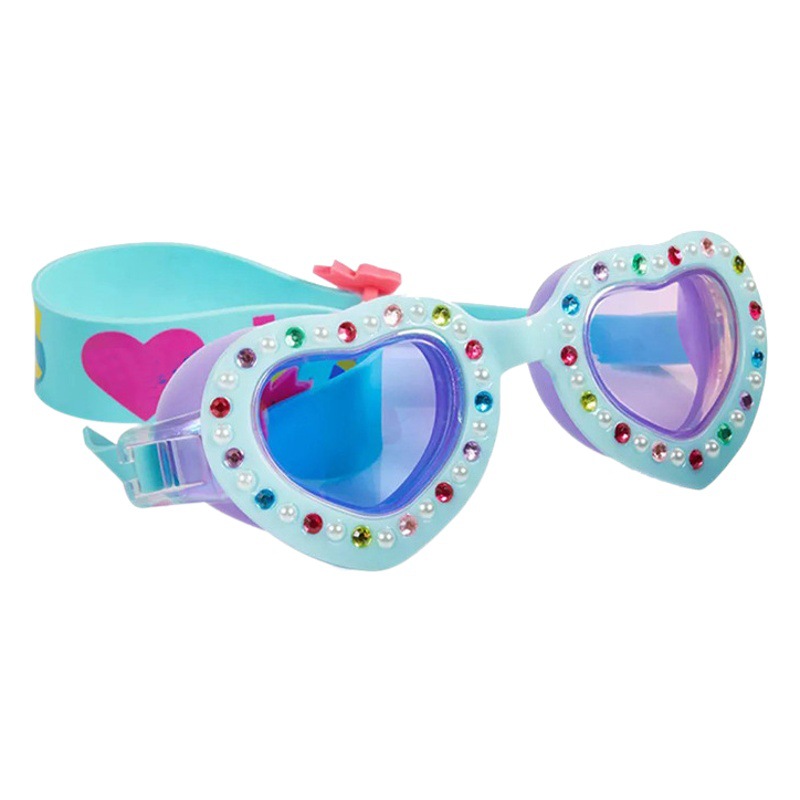 Manufacturer Wholesale Children's Swimming Goggles, Fashionable High-Definition Waterproof and Anti-Fog Girls' Cartoon Protective Silicone Swimming Goggles