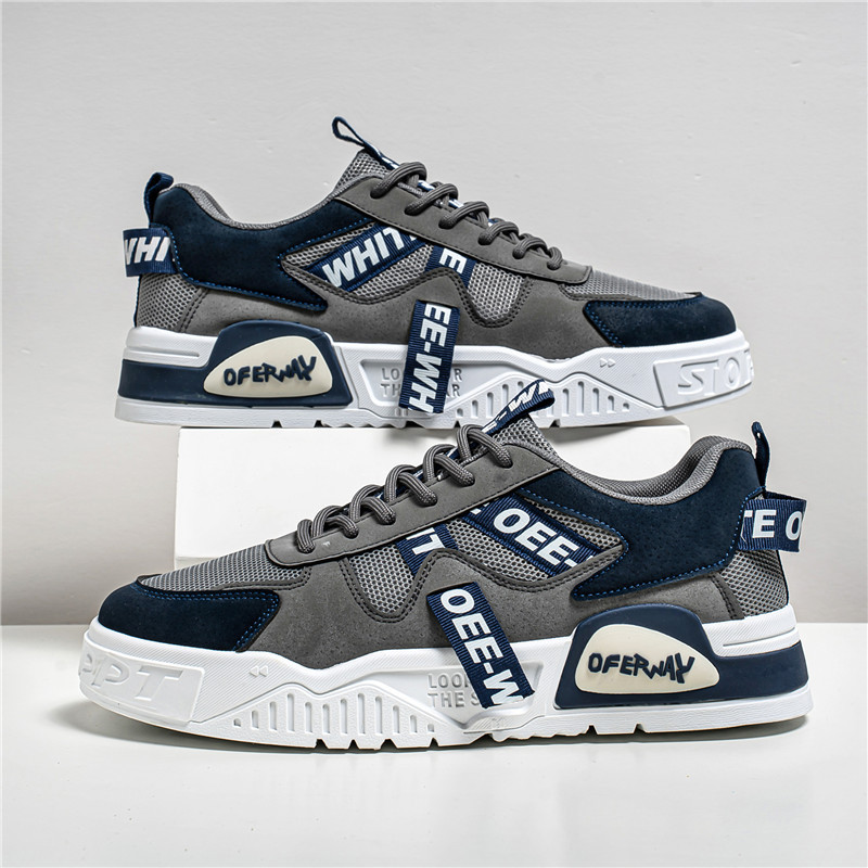 Zapatos de hombre 2024 verano nuevo nicho de suela gruesa zapatos de moda deportivos casuales zapatos de skate de moda para hombres