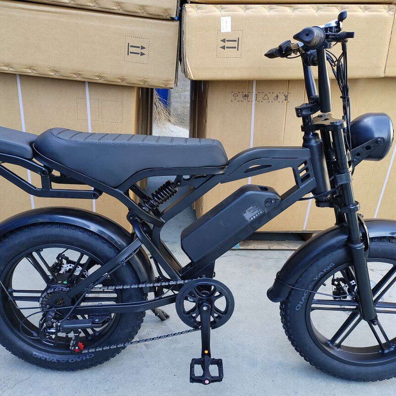 Cross-Border Electric Bicycle 20inch Fat Tire Snow Beach Off-Road Grass Riding Cross-Border Electric Bicycle 20inch Fat Tire Snow Beach Off-Road Grass Riding