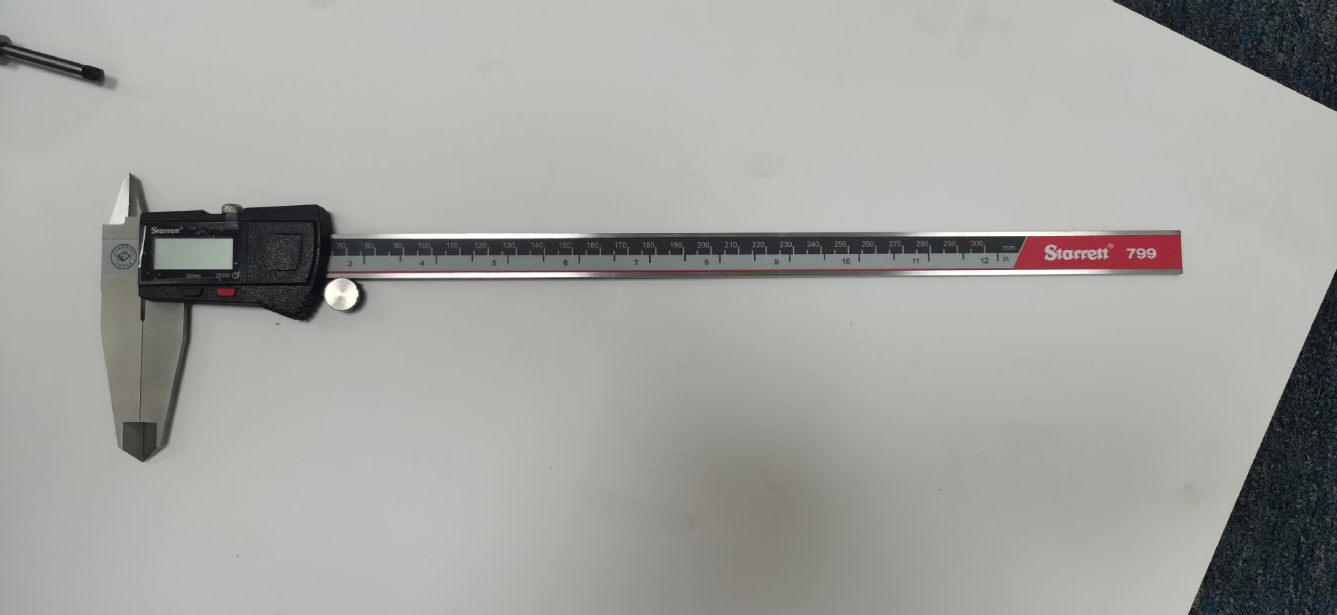 施泰力starrett 数显卡尺 799A-12/300 0-300mm进口品牌