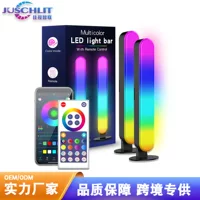 Умное граффити WIFI настольный световой светильник rgb призрачный игровой компьютер bluetooth киберспорт светодиодный музыкальный подбор света