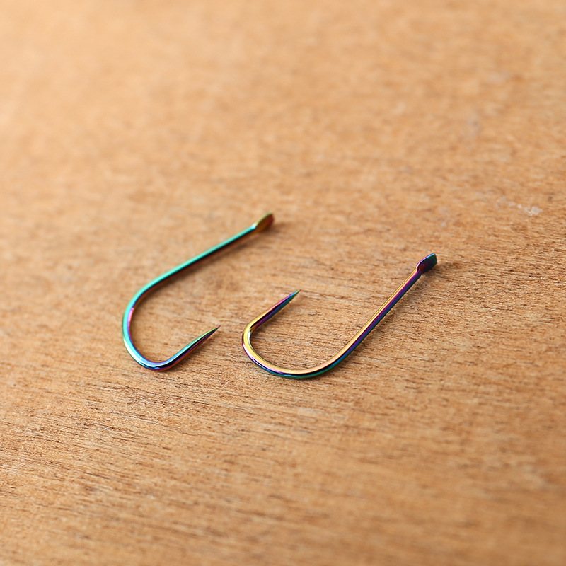 TOC colorido nuevo Kanto sin anzuelo de púas gancho de pescado a granel negro pit catch carpa