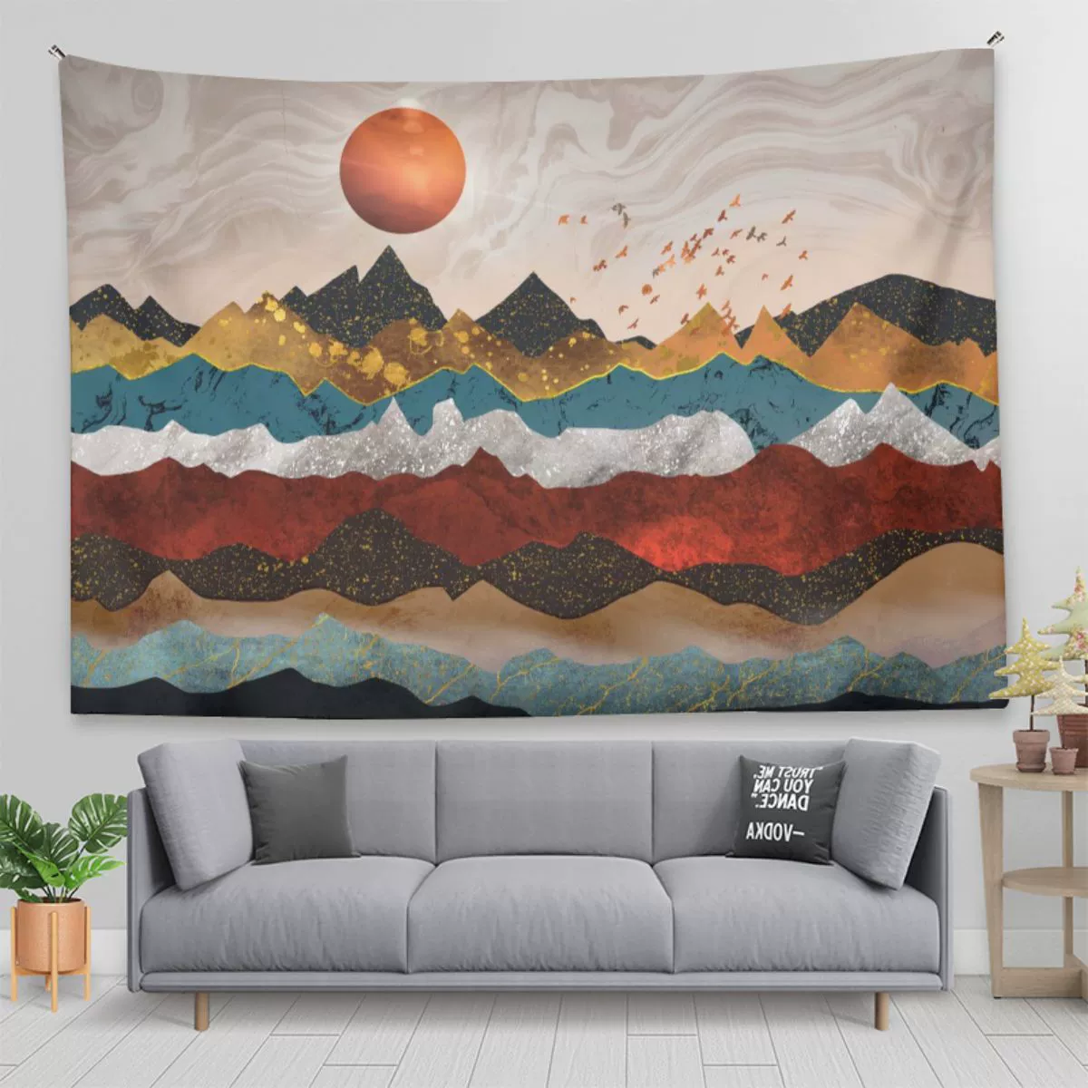 Digital tapestry, calendar, wall mount, 2023 collection, new collection