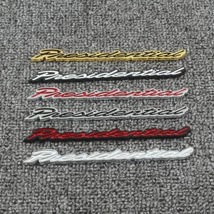 Suitable for Lincoln MKZ, Continental Navigator, MKX, Adventurer, Aviator modified car stickers with President English car logo