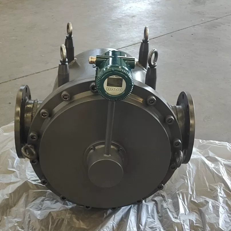 燃料油DN150椭圆齿轮流量计法兰连接碳钢容积式三线制脉冲输出防