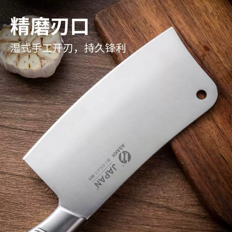 [Нержавеющая сталь пустотелая рукоять для разделки мяса кухонная домашняя полностью стальная утолщенная нож для разделки костей]