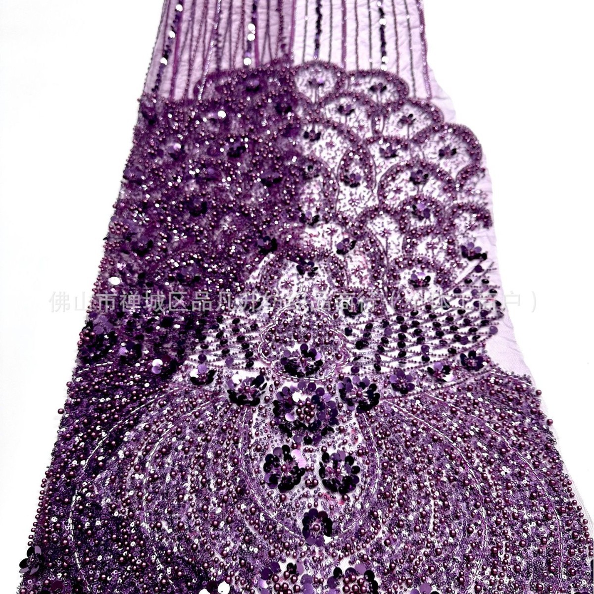 Fabricantes de bolsas transfronterizas tela de sequilla vestido de boda anfitrión de cena rendimiento bar mitzvah vestido de tela