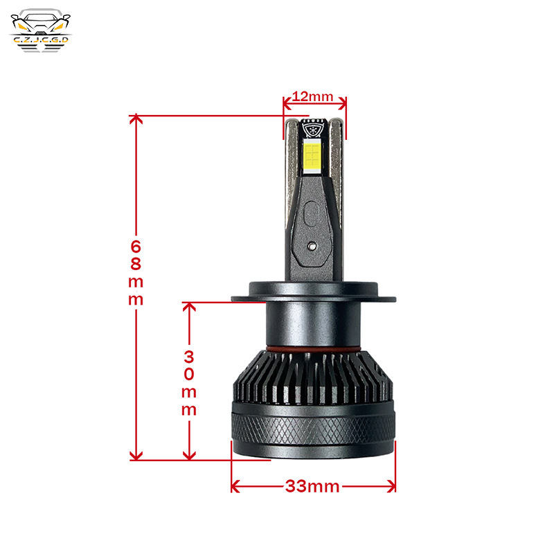 Accesorios de lámparas de automóviles LED transfronterizos adecuados para 9005 h4 lente de doble luz convergente de largo y cercano faro image 3