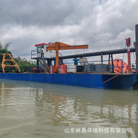 绞吸式抽沙船 LY-JX500河道抽泥沙船 效率高的吸沙船设备厂家货源