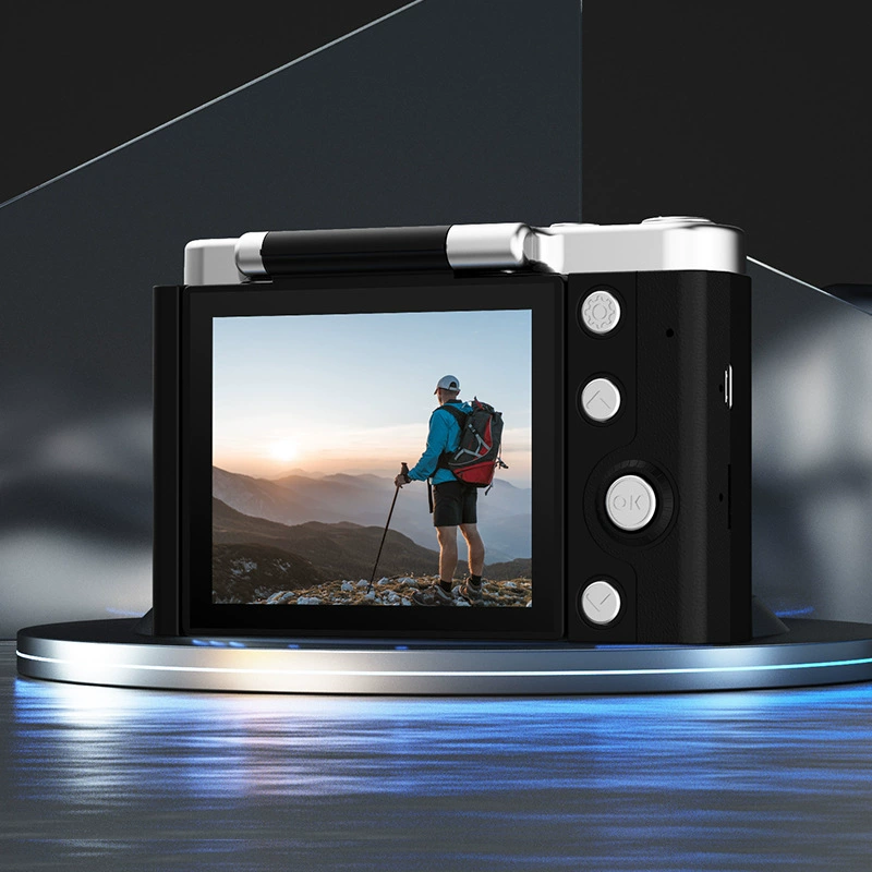 Цифровая камера 4K, 2,8" поворачивающийся экран, опция 32 ГБ, компактная модель для студентов