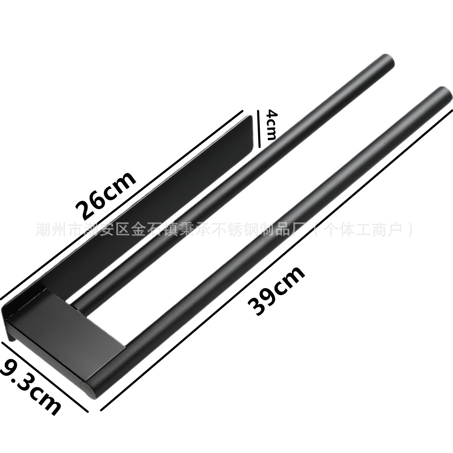 Acero inoxidable transfronterizo sin perforación barra de toalla de baño multifuncional toalla de baño tipo pared toalla de inodoro estante