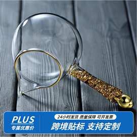 高硼硅耐热玻璃流金玻璃侧把公道杯分茶器手工茶具侧把壶煮茶器