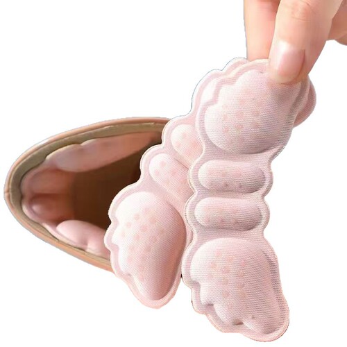 Heel sticker anti-slip, anti-skid, anti-friction shoe pad for women, half size reducer, adhesive shoe size adjustment pad for high heels