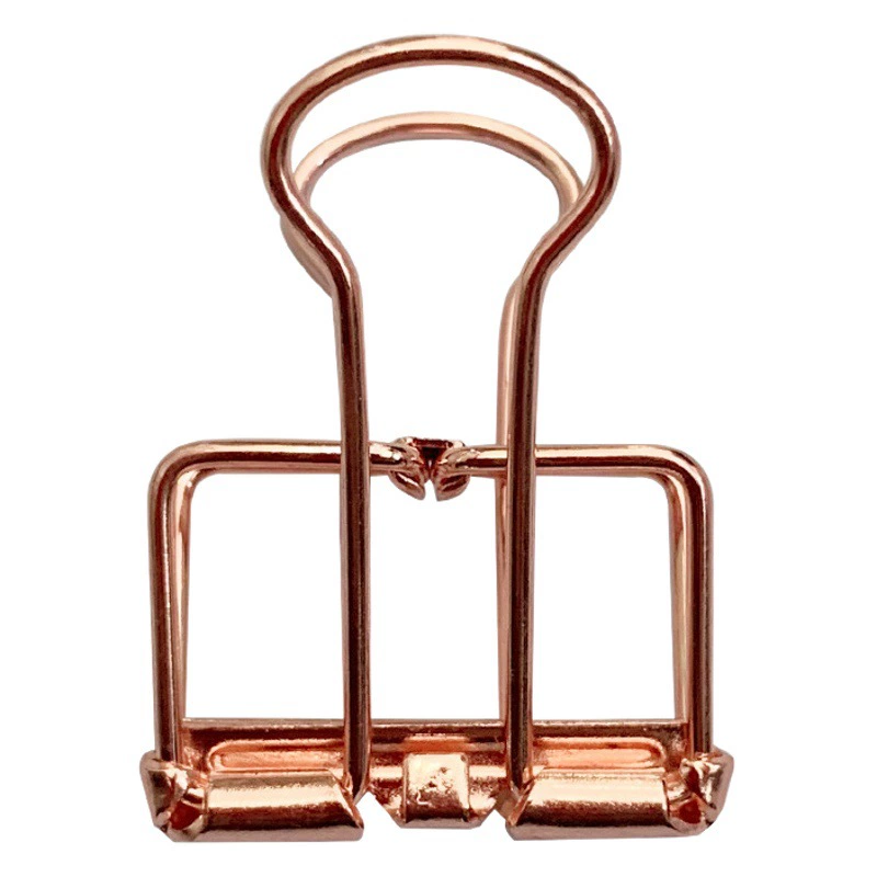 Креативный металлический зажим для бумаг в форме длинного хвоста, для офиса, с выемками, для планировщика, в стиле мультфильма.