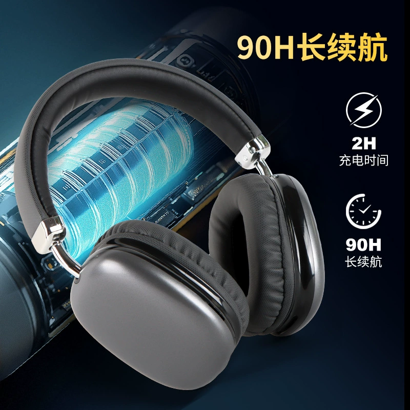 Cross-border hot product Huaqiangbei wireless Bluetooth headset stereo sound long battery life universal headset manufacturer in stock