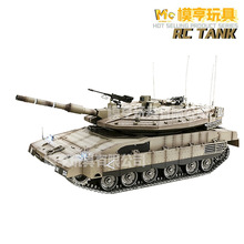 恒龙以色列梅卡瓦MKIV主战遥控坦克1/16金属履带越野打弹军事模型