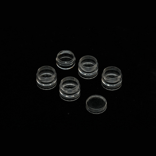 Cream loose powder transparent packaging box compressed facial mask paper bubble bottle 5 conjoined 5g cosmetics travel packaging bottle empty bottle