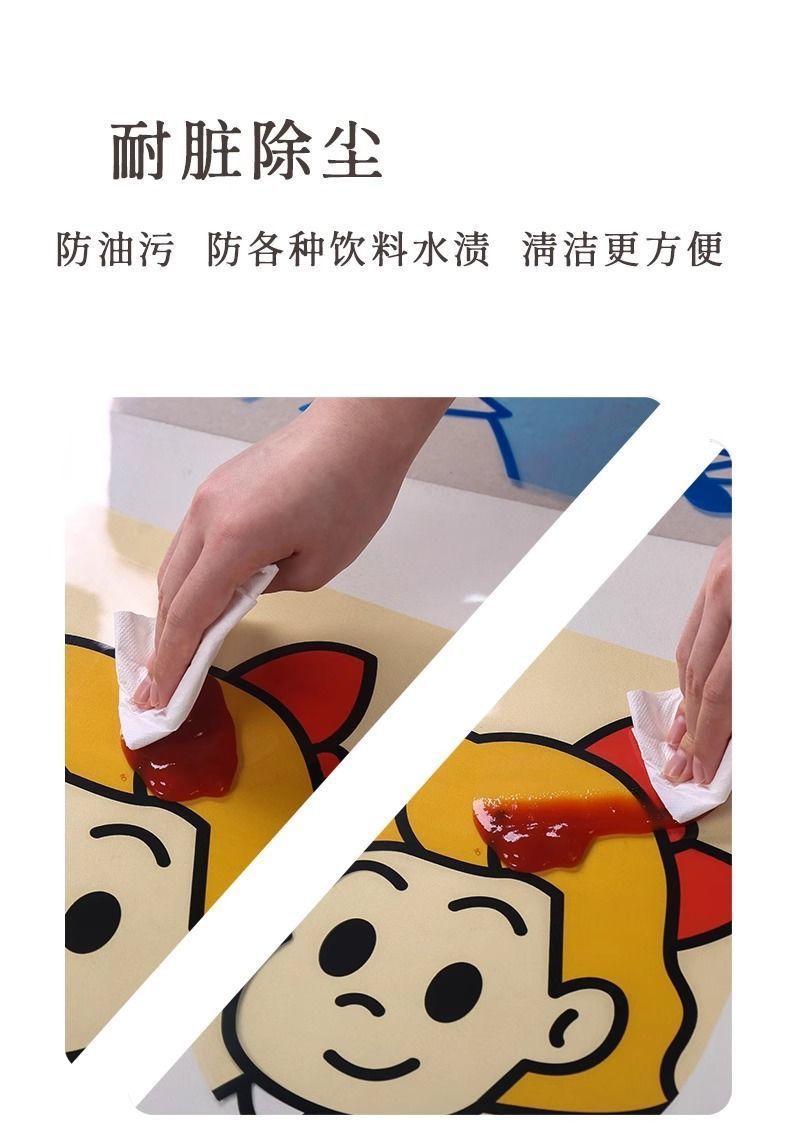 Entrance Door Mat with a Light Luxury and High-End Feel, Pvc Transparent Soft Glass Non-Slip Foot Mat for Home Entrance and Main Door