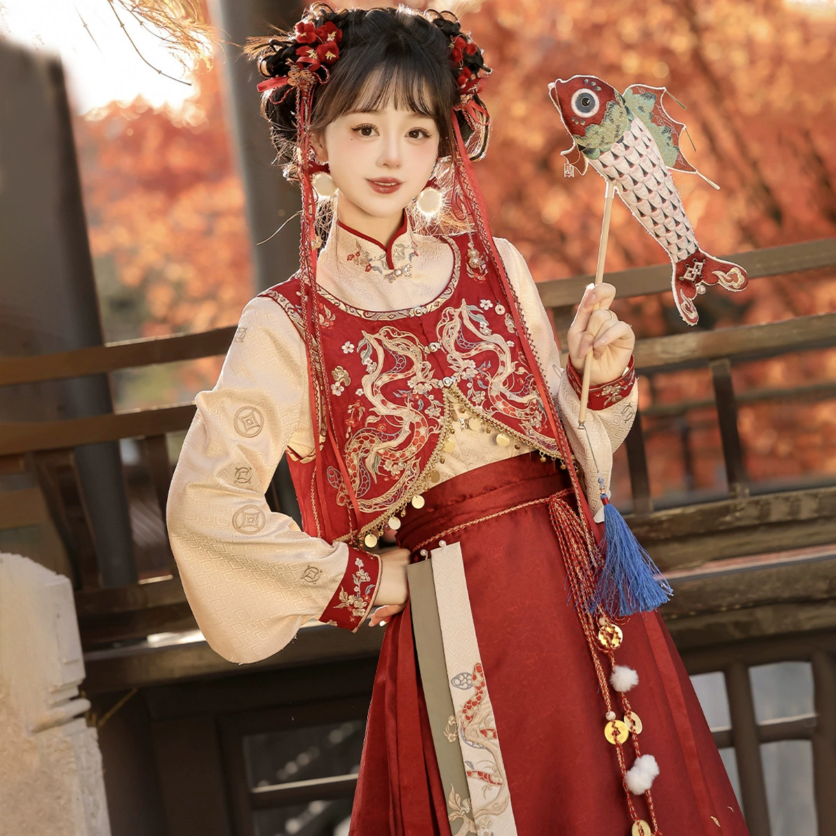 Yimengge Оригинальная богатая и богатая китайская одежда