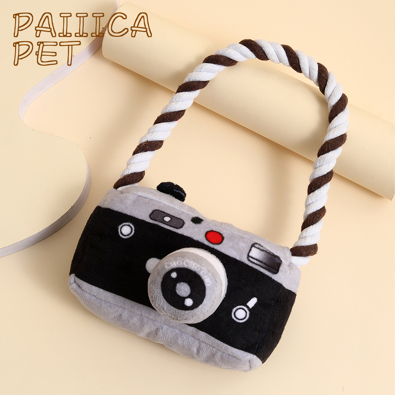 Плюшевая игрушка-камера PAC со звуком