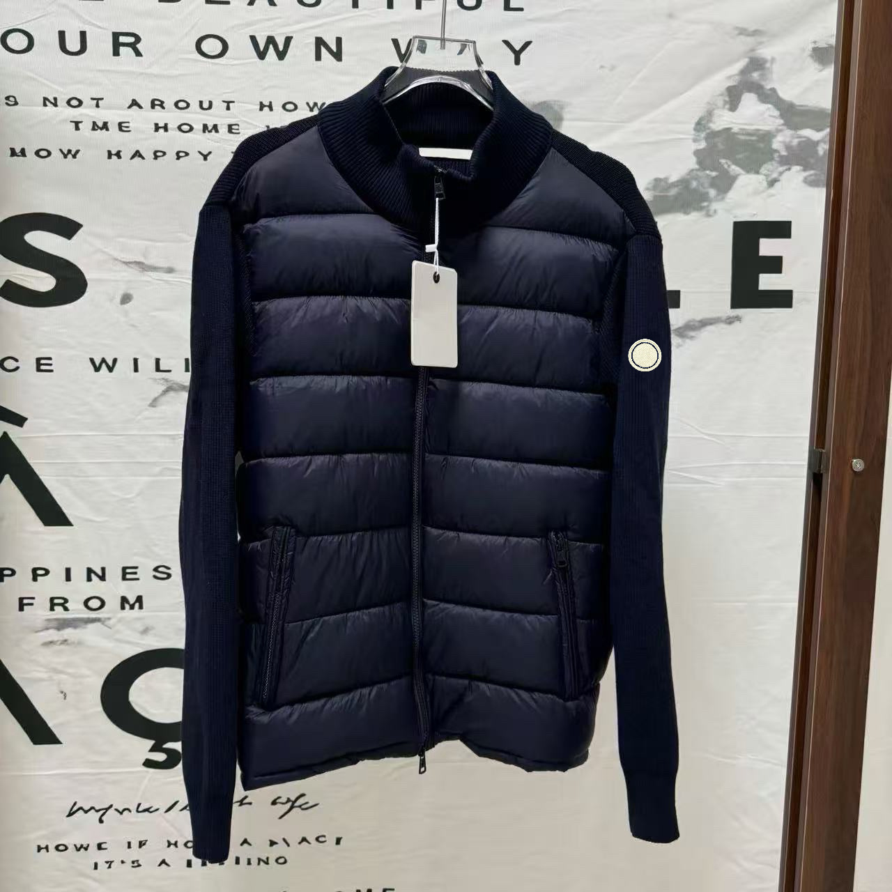 Stone Island Down Jacket Navy
