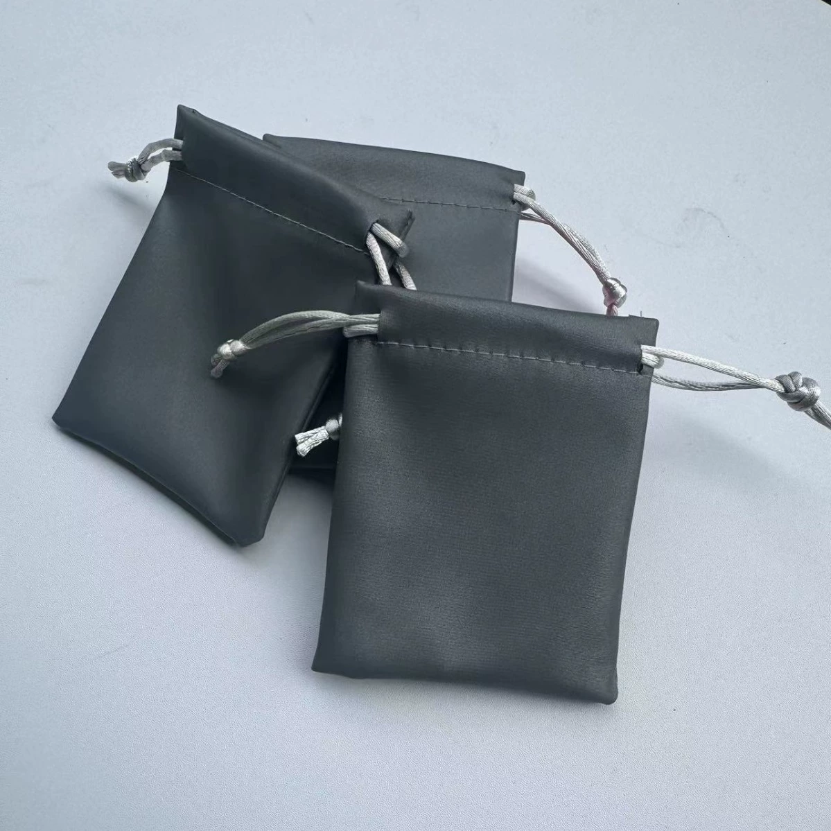 Водонепроницаемая тканевая сумка, тканевая сумка для портативного зарядного устройства, тканевая сумка для грелки для рук, кожаная сумка на шнурке для наушников Bluetooth, сумка для хранения