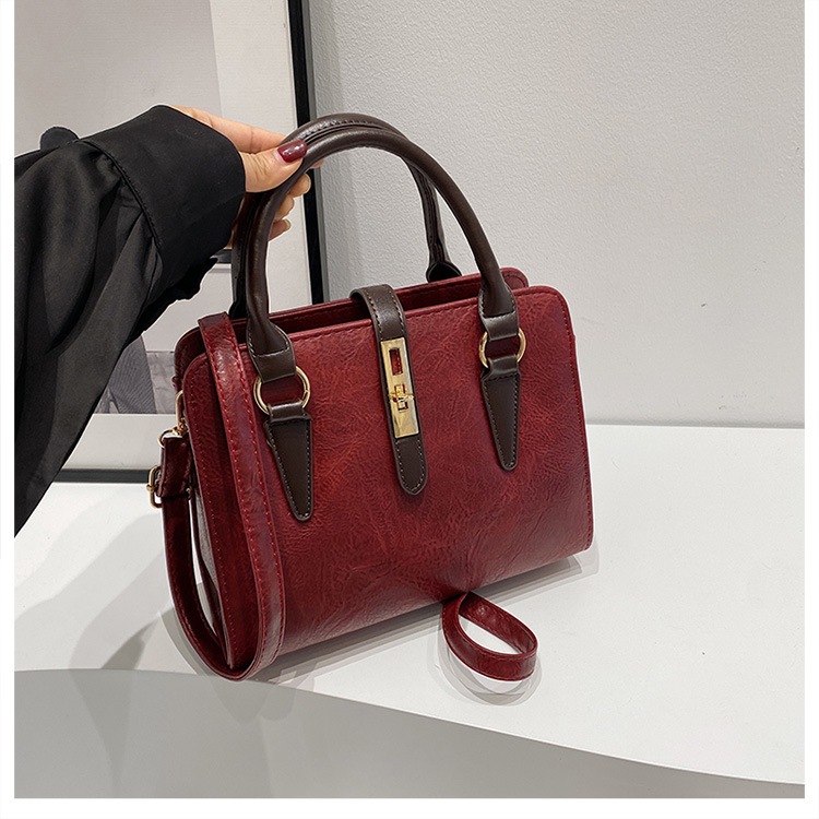 Ladies Crossbody Shoulder Bag Versatile Small Square Handbag_voghion.com