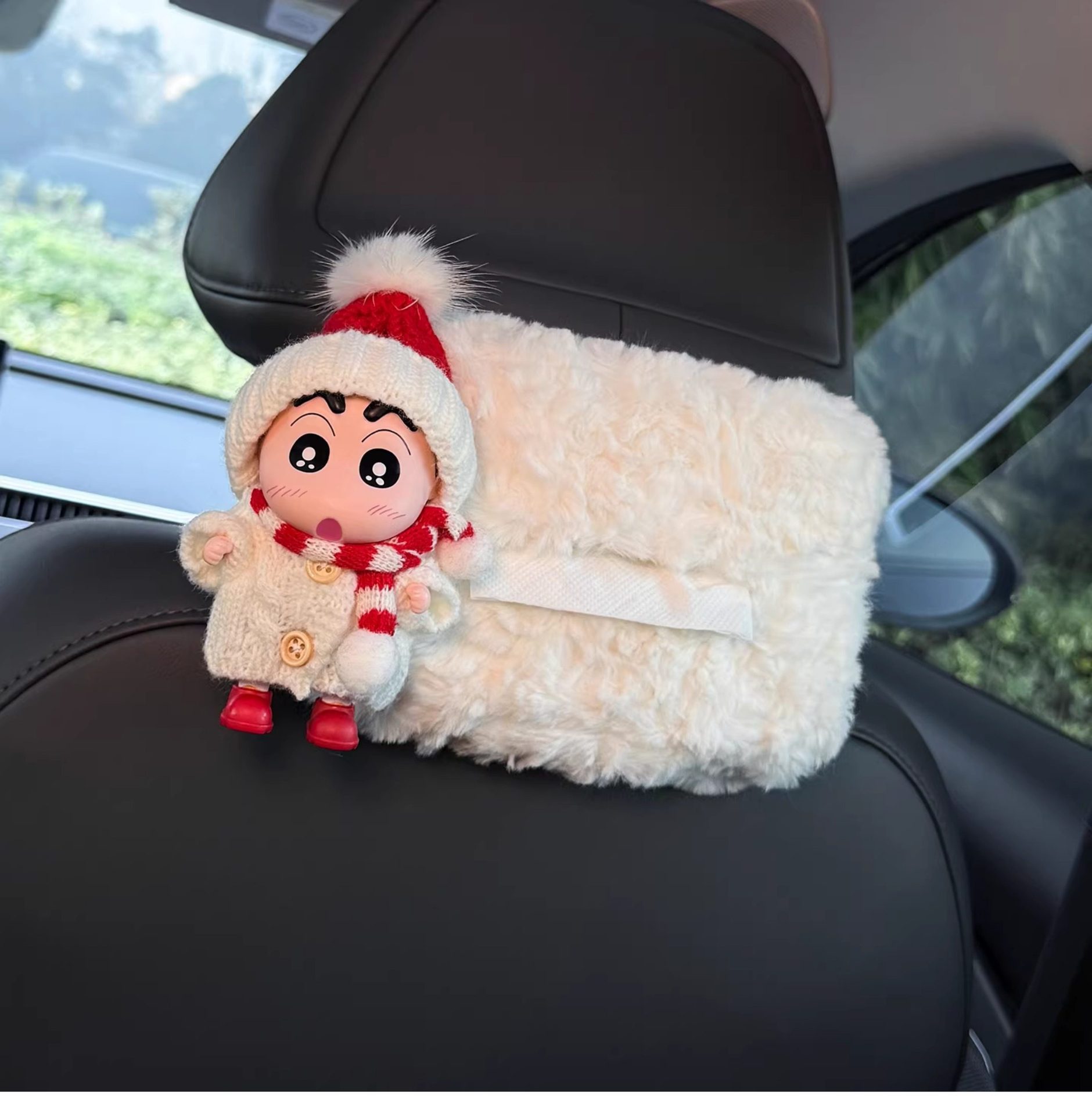 Xiaoxin Car Tissue Box, 2026 New Model, Hanging on the Rear Headrest of the Car, High-End Style for Goddesses