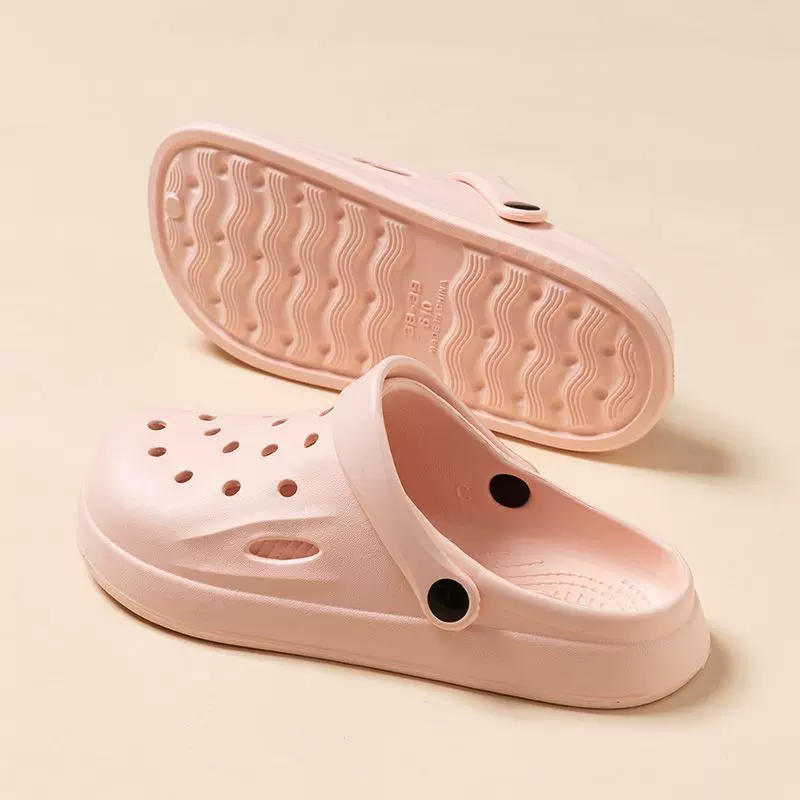 Shoes platform, summer beach footwear, slide indoor, slippers