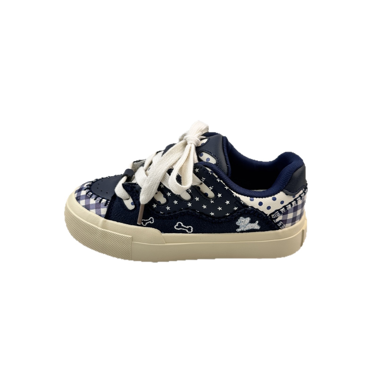 Yuanbo nicho diseño de zapatos blancos casuales de alto valor de otoño 2025 nuevos zapatos de lona zapatos deportivos