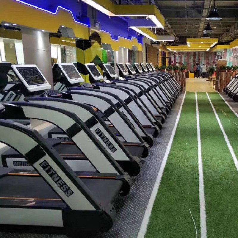 Caminadora de correr inteligente comercial, caminadora de correr multifuncional eléctrica para gimnasio interior especial