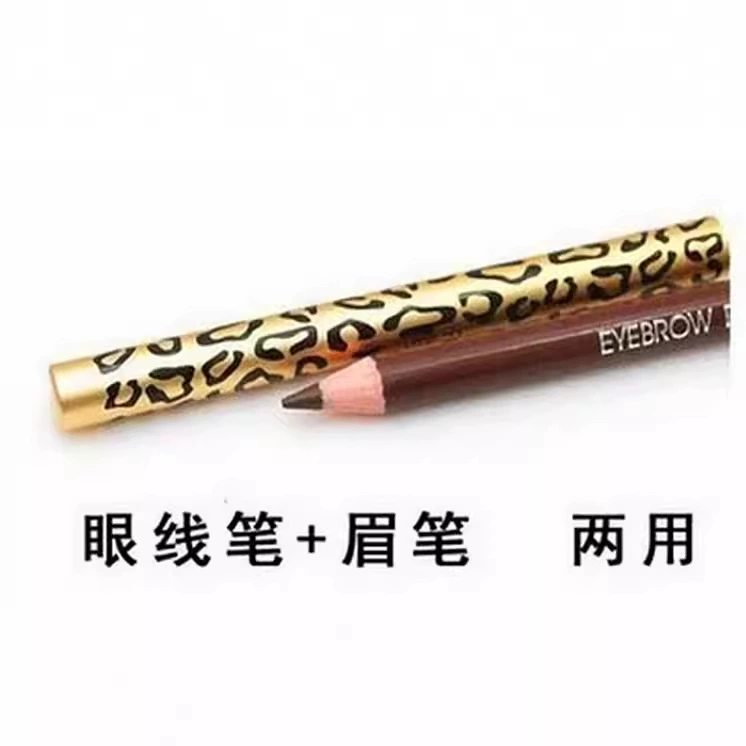 Double-sided eyebrow pencil, headband, no smudge
