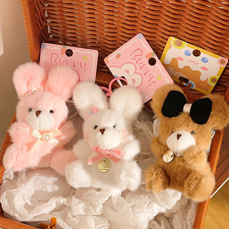 クリエイティブ漫画クールクマキーホルダーかわいい人形屋台ペンダント小さなギフト卸売バッグペンダントアクセサリー|undefined