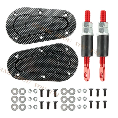 carbon fiber pattern hood lock – Other Car Modifications - carbon-fiber-pattern-without-lock