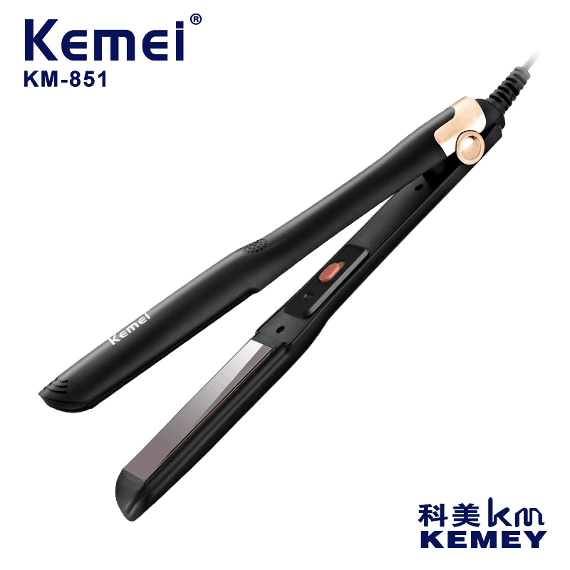 Kemei KM-851 hair straightener splint wi...