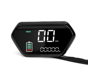 Dajiang Elektrikli Avtomobil LCD Sayğac Odometer 48V72V Dajinniu Sürət
