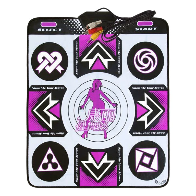 Трансграничный Конли одноместный проводной танцевальный ковер USB интерфейс фитнес-танцор