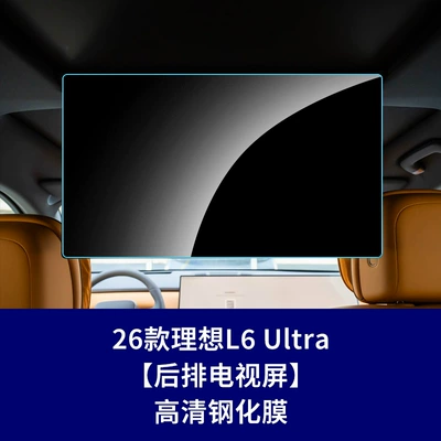 Car interior film: for L8/L6 Navigation Protection in Cars - 26-ideal-l6-rear-tv-screen-high-definition-tempered-film