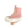 Pink canvas platform