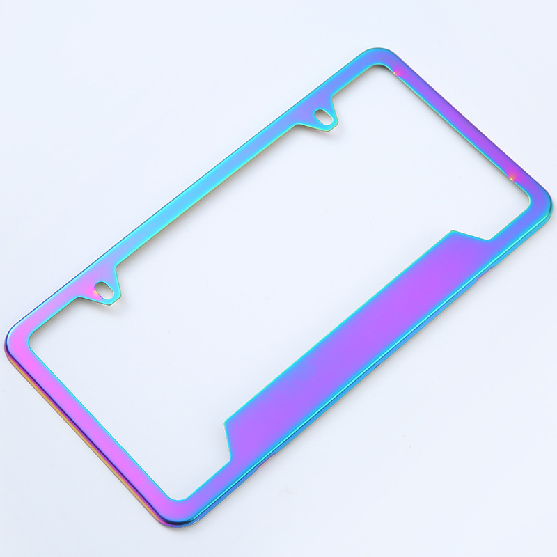 Marco Modificado de Matrícula Estándar Americano para Coche Acero Inoxidable para Placa de Matrícula de Coche image 4