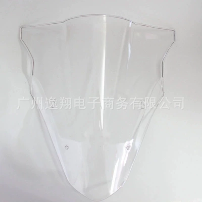 Applicable to Kawasaki ER-6F Motorcycle front windshield - transparent