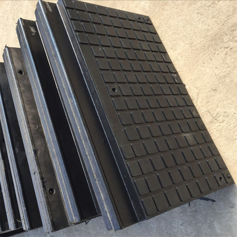 佳硕 50轨平面交叉道口板 股道间橡胶铺面板 抗压耐冲击