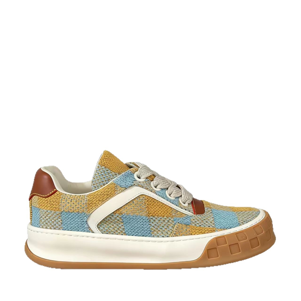 Heren sneakers bedrukte hardloopschoenen met veters en zool_voghion.com