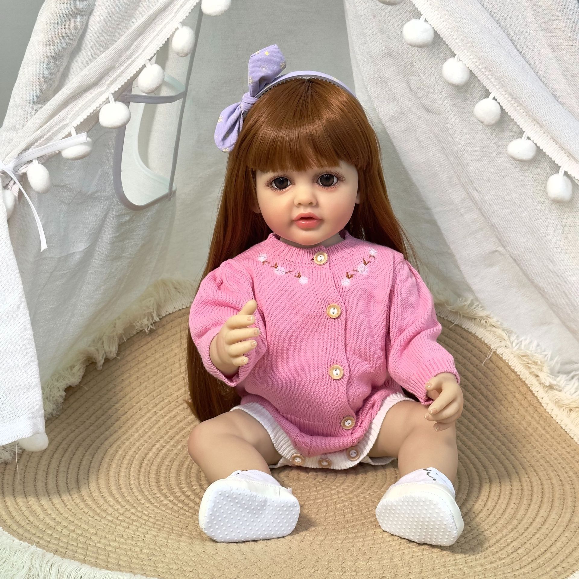 NPK bienes genuinos 55cm pegamento completo simulación muñeca Betty transfronteriza