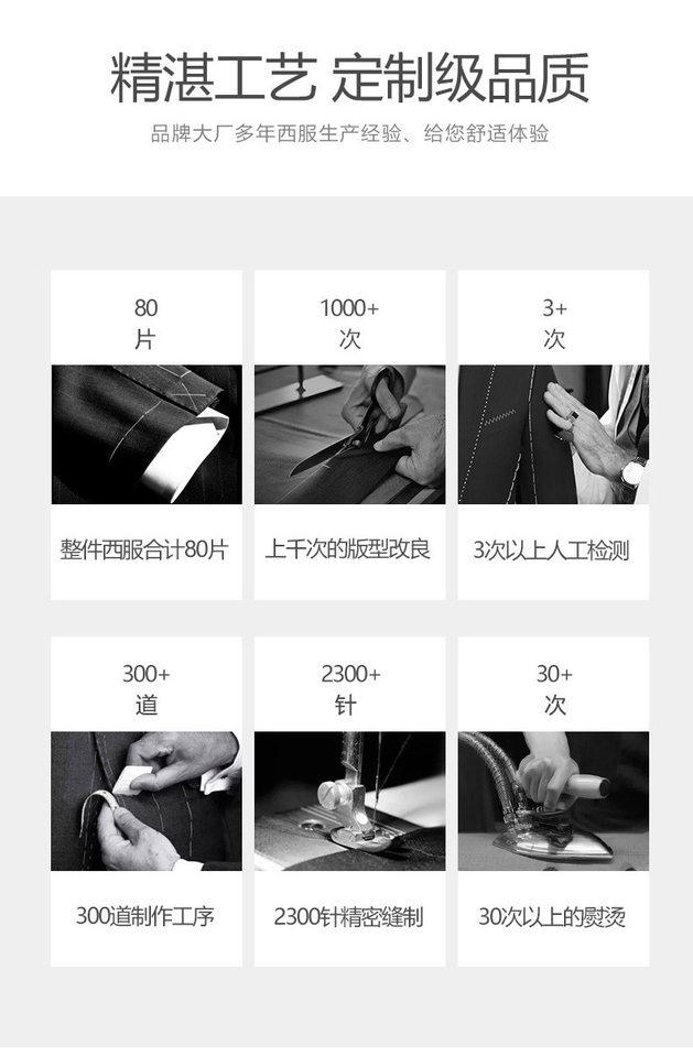 Áo vest nam caro xanh lam dáng ôm, tay dài, phong cách công sở — Caro xanh lam chi tiết 2
