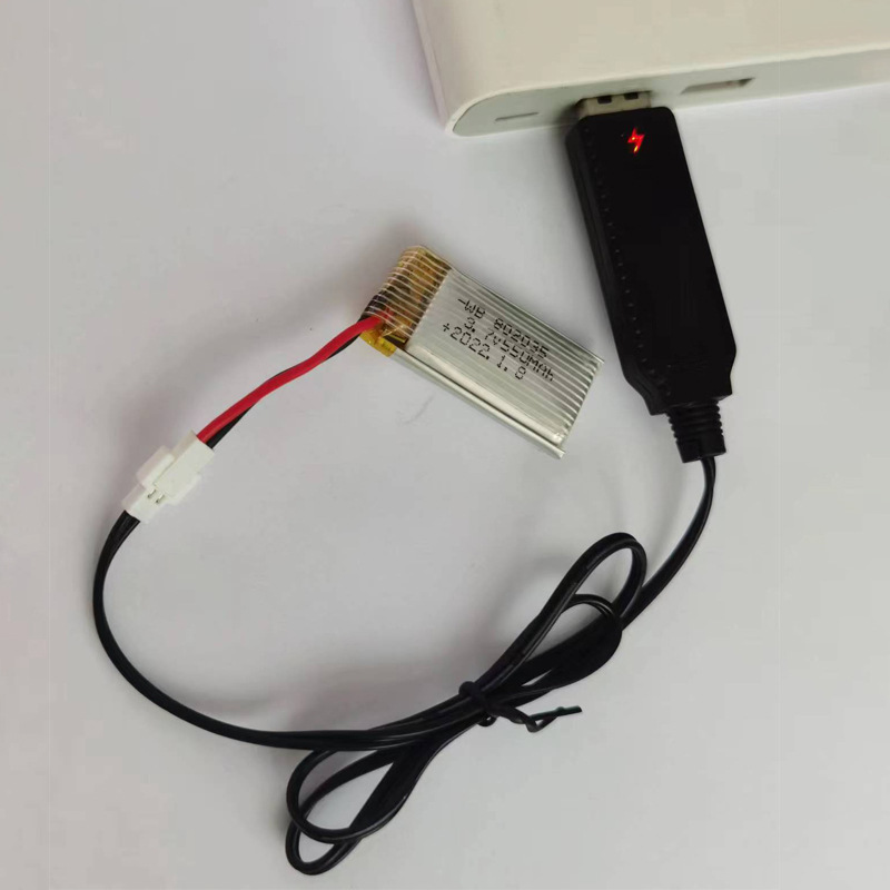 3.7V USB charging cable air-to-air charging red light full of extinguishing light model aircraft battery charger MX2.0 3.7V 3.7V USB charging cable air-to-air charging red light full of extinguishing light model aircraft battery charger MX2.0 3.7V