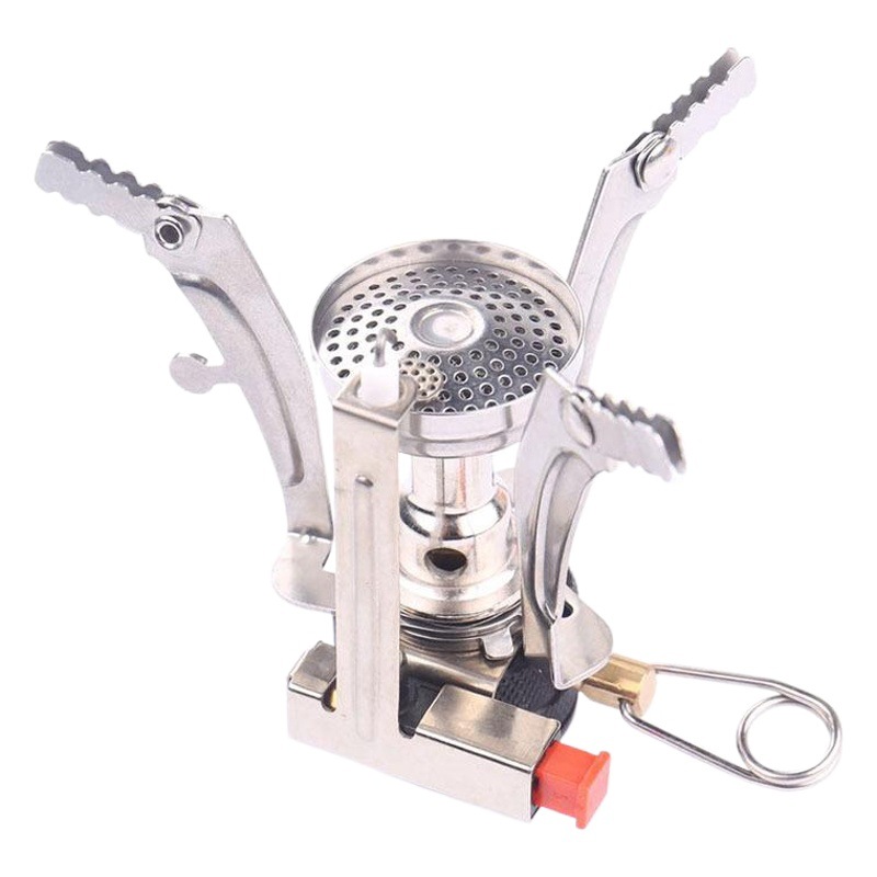 Cross-border Amazon folding electric ignition integrated mini stove outdoor camping portable barbecue stove picnic stove
