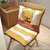 Cartoon pillow, winter detachable highchair for sleep